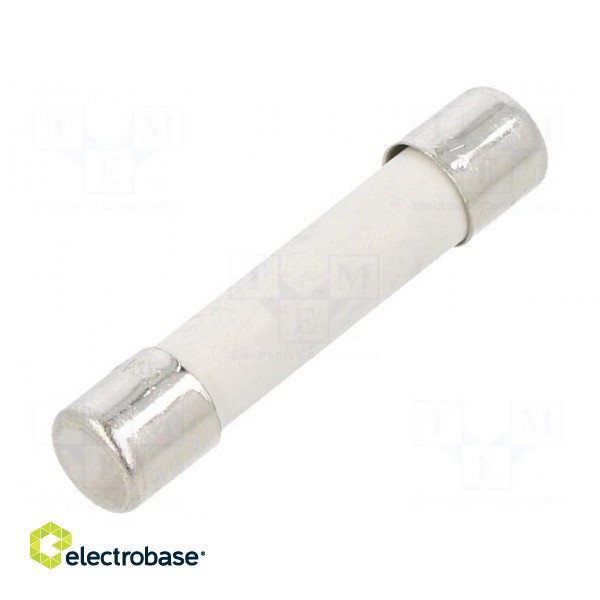 Fuse: fuse | time-lag | 10A | 250VAC | cylindrical,glass | brass | GSA