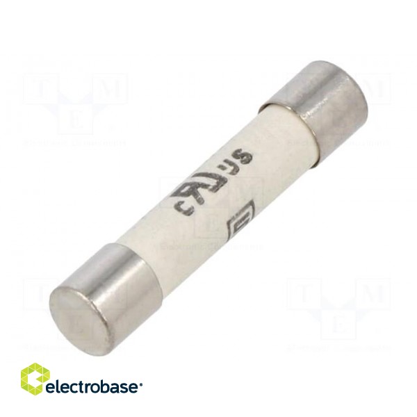 Fuse: fuse | time-lag | 12.5A | 400VAC | 400VDC | ceramic,cylindrical