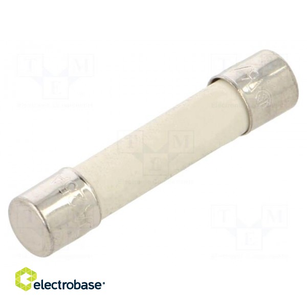 Fuse: fuse | time-lag | 25A | 250VAC | 125VDC | ceramic,cylindrical