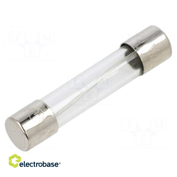 Fuse: fuse | time-lag | 300mA | 250VAC | cylindrical,glass | 6.3x32mm