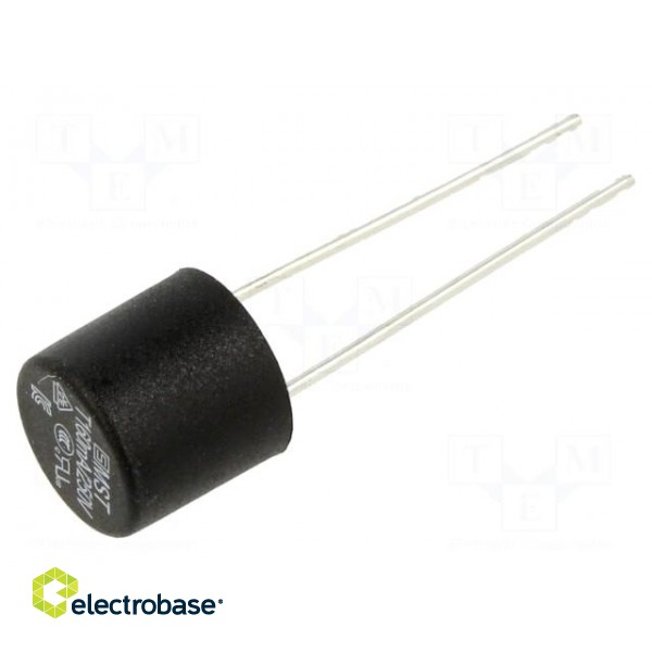 Fuse: fuse | time-lag | 160mA | 250VAC | PCB,THT | TR5 | copper | MST 250