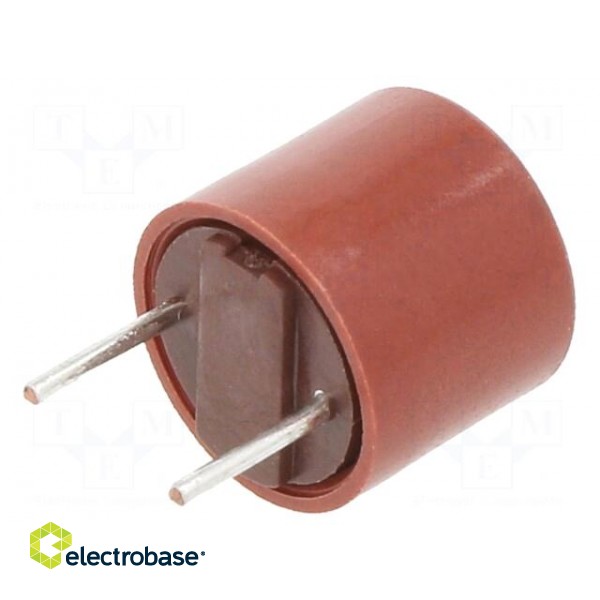 Fuse: fuse | time-lag | 4A | 250VAC | THT | TR5 | copper | 382 | 5.08mm | bulk image 1