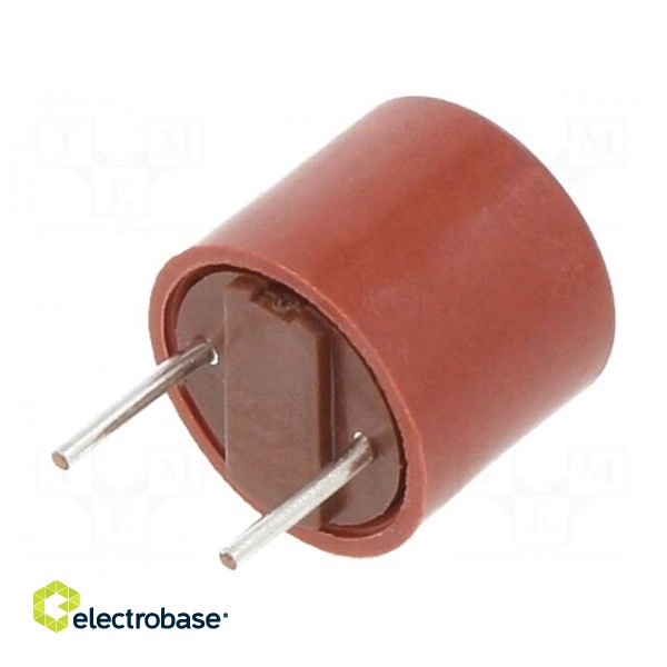 Fuse: fuse | time-lag | 5A | 250VAC | THT | TR5 | copper | 382 | 5.08mm | bulk image 1