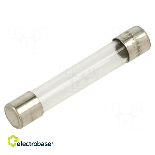 Fuse: fuse | quick blow | 200mA | 500VAC | glass | 5x30mm | brass | 530.600