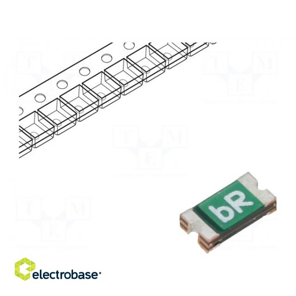 Fuse: PTC polymer | 1.1A | Imax: 100A | 0ZCJ | 1206