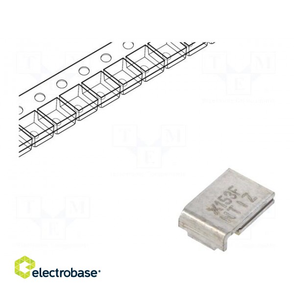 Fuse: PTC polymer | 1.5A | 33V | 33VDC | SMD | SMD | 3525 | tinned image 1