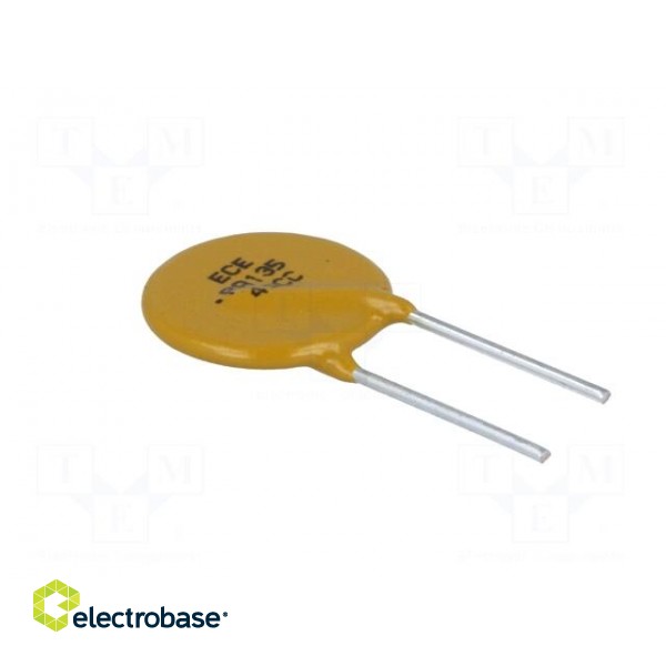 Fuse: PTC polymer | 1.35A | Pitch: 5.1mm | Leads dim: Ø0.81x7.6mm фото 4