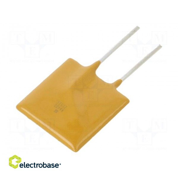 Fuse: PTC polymer | 4A | 30VDC | THT | 14.4x3x24.8mm | PFRA | 4.4mm | bulk