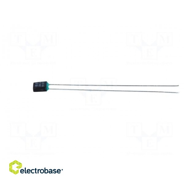Fuse: thermal | 2A | 6x6,5x2,8mm | 115°C | len.55mm image 3
