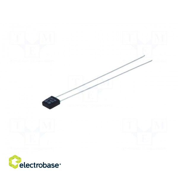 Fuse: thermal | 2A | 6x6,5x2,8mm | 115°C | len.55mm image 2