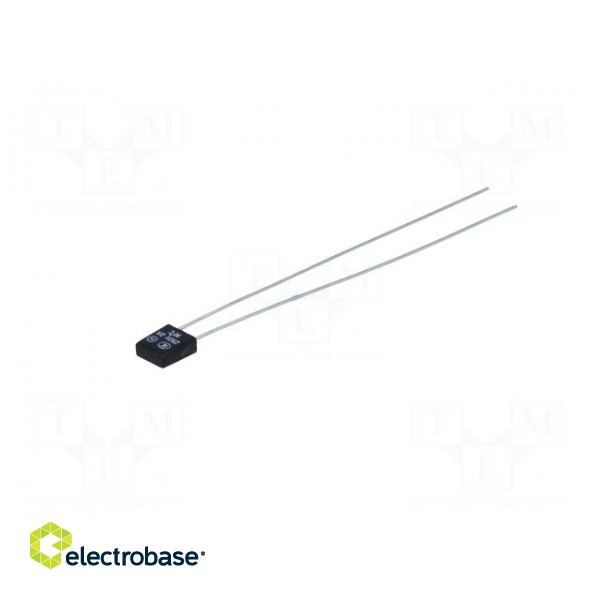 Fuse: thermal | 2A | 6x6.5x2.8mm | 90°C | L55mm image 2
