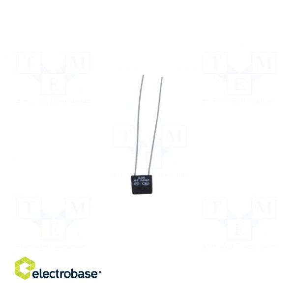 Fuse: thermal | 2A | 6x6.5x2.8mm | 90°C | L55mm image 9