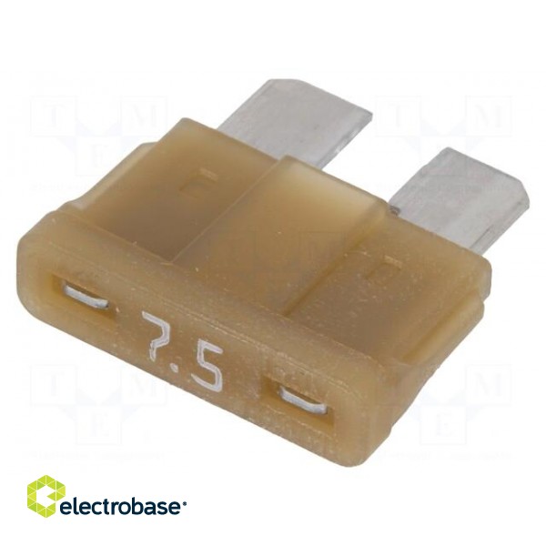 Fuse: fuse | 7.5A | 12VDC | automotive | 19mm | SMART GLOW