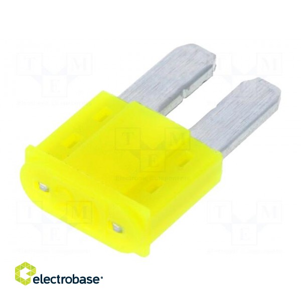 Fuse: fuse | 20A | 32VDC | automotive | 11mm | tin alloy | Indication: LED