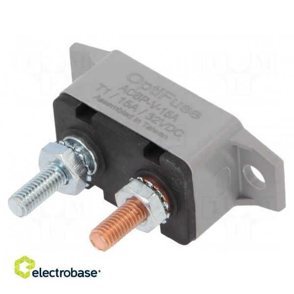 Fuse: fuse | 15A | 32VDC | automotive | 31.8x20.6x16.4mm image 1