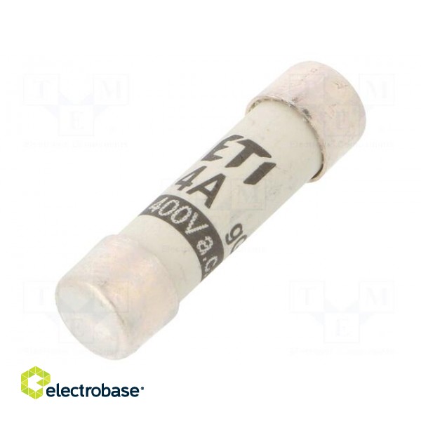 Fuse: fuse | gG | 4A | 400VAC | cylindrical,industrial | 8x31mm