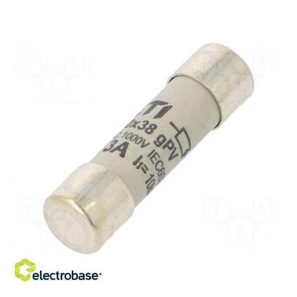Fuse: fuse | gPV | 13A | 1000VDC | cylindrical | 10,3x38mm