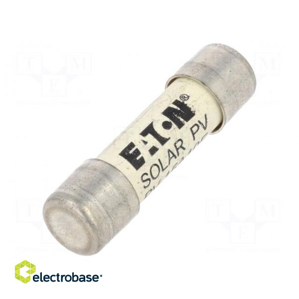 Fuse: fuse | gPV | 15A | 1kVDC | ceramic,cylindrical,industrial
