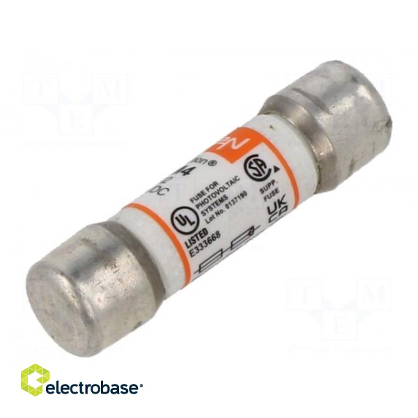 Fuse: fuse | gPV | 4A | 1kVAC | 1kVDC | ceramic,cylindrical,industrial