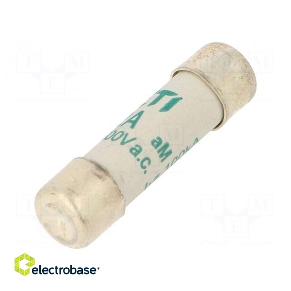 Fuse: fuse | aM | 2A | 500VAC | cylindrical | 10.3x38mm