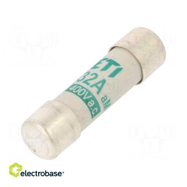 Fuse: fuse | aM | 32A | 400VAC | cylindrical | 10.3x38mm