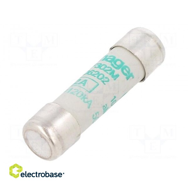 Fuse: fuse | aM,time-lag | 2A | 500VAC | cylindrical,industrial