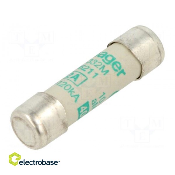 Fuse: fuse | aM,time-lag | 32A | 400VAC | cylindrical,industrial