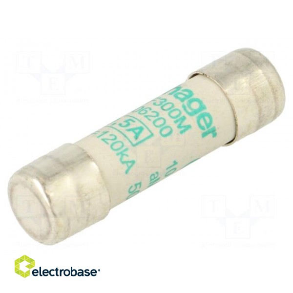 Fuse: fuse | aM,time-lag | 500mA | 500VAC | cylindrical,industrial