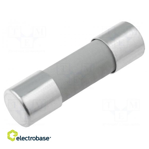 Fuse: fuse | gG | 6A | 500VAC | ceramic,cylindrical,industrial
