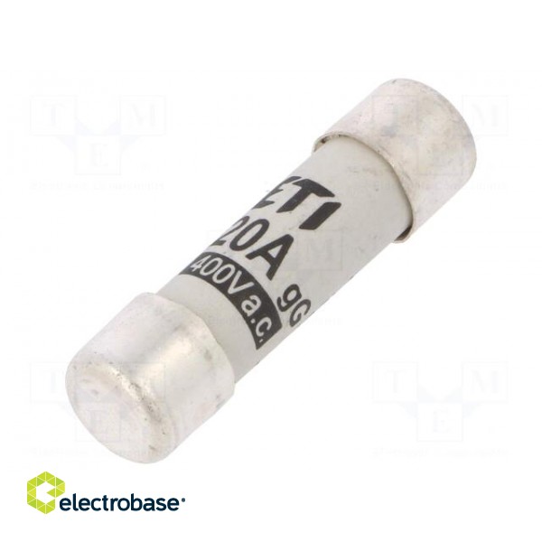 Fuse: fuse | gG | 20A | 400VAC | cylindrical | 10.3x38mm