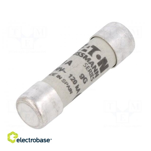 Fuse: fuse | gG | 8A | 500VAC | ceramic,cylindrical,industrial
