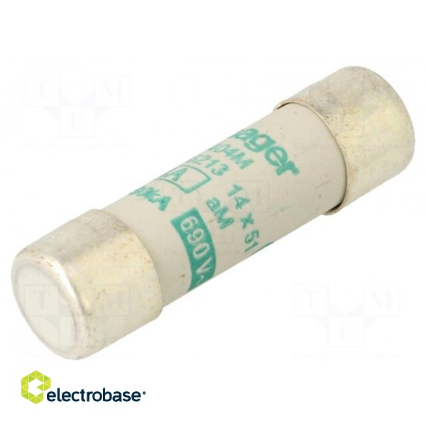 Fuse: fuse | aM | 4A | 690VAC | cylindrical,industrial | 14x51mm