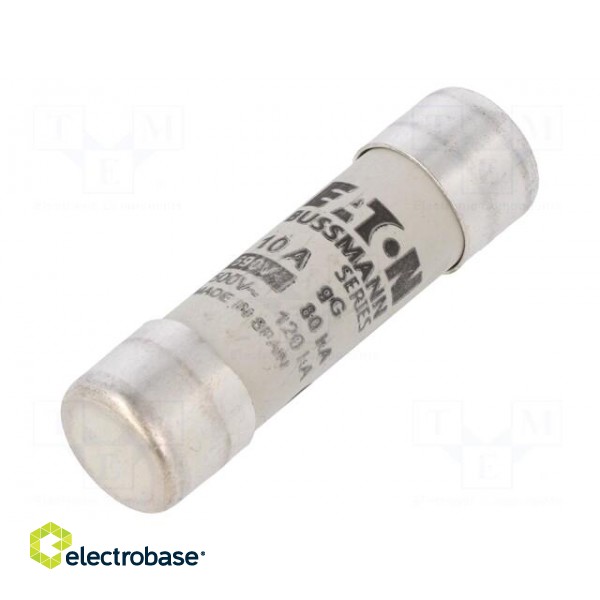 Fuse: fuse | gG | 10A | 690VAC | ceramic,cylindrical,industrial