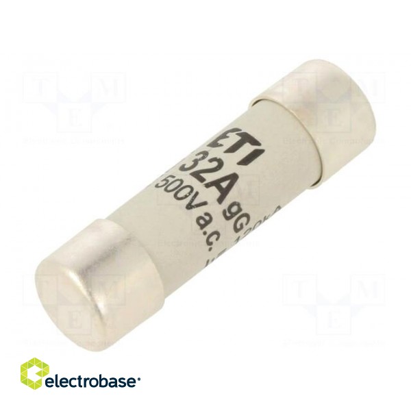 Fuse: fuse | gG | 32A | 500VAC | cylindrical,industrial | 14x51mm