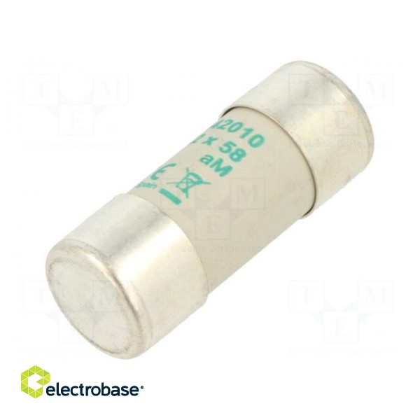 Fuse: fuse | aM | 10A | 690VAC | ceramic,cylindrical,industrial