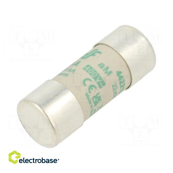 Fuse: fuse | aM | 125A | 400VAC | ceramic,cylindrical,industrial