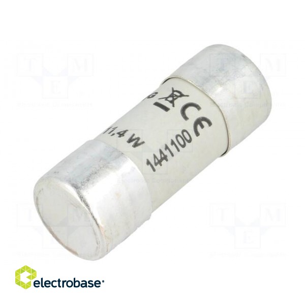 Fuse: fuse | gG | 125A | 400VAC | cylindrical,industrial | 22x58mm