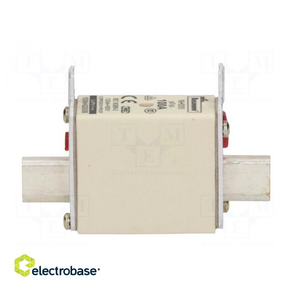 Fuse: fuse | 100A | 500VAC | 250VDC | ceramic,industrial | NH000 image 3