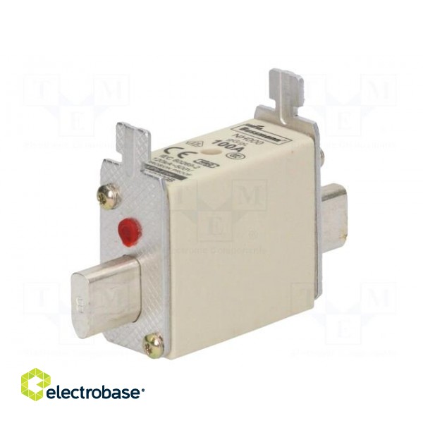 Fuse: fuse | 100A | 500VAC | 250VDC | ceramic,industrial | NH000 image 2