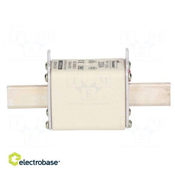 Fuse: fuse | 200A | 500VAC | 250VDC | ceramic,industrial | NH1 фото 3