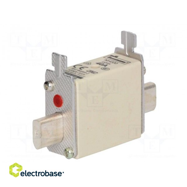 Fuse: fuse | 40A | 500VAC | 250VDC | ceramic,industrial | NH000 image 2