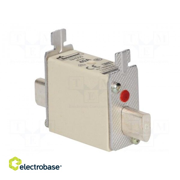 Fuse: fuse | 40A | 500VAC | 250VDC | ceramic,industrial | NH000 image 8