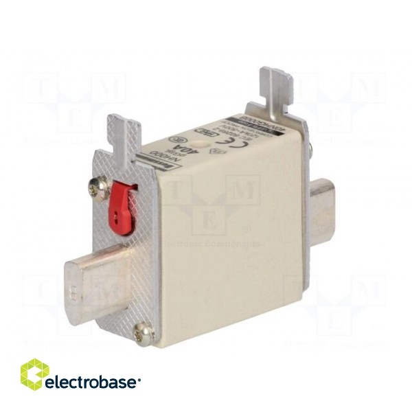Fuse: fuse | 40A | 500VAC | 250VDC | ceramic,industrial | NH000 image 6