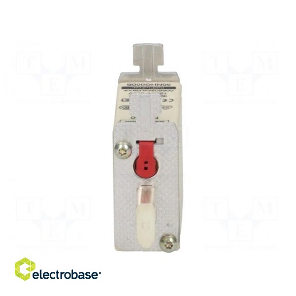 Fuse: fuse | 50A | 500VAC | 250VDC | ceramic,industrial | NH000 image 5