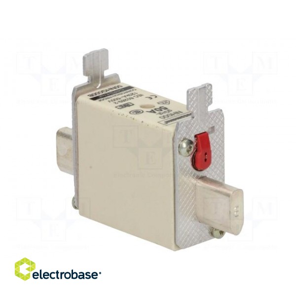 Fuse: fuse | 50A | 500VAC | 250VDC | ceramic,industrial | NH000 image 4