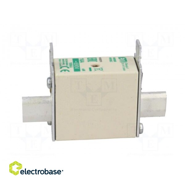 Fuse: fuse | aM | 16A | 690VAC | ceramic,industrial | NH00C | WT-NH image 3
