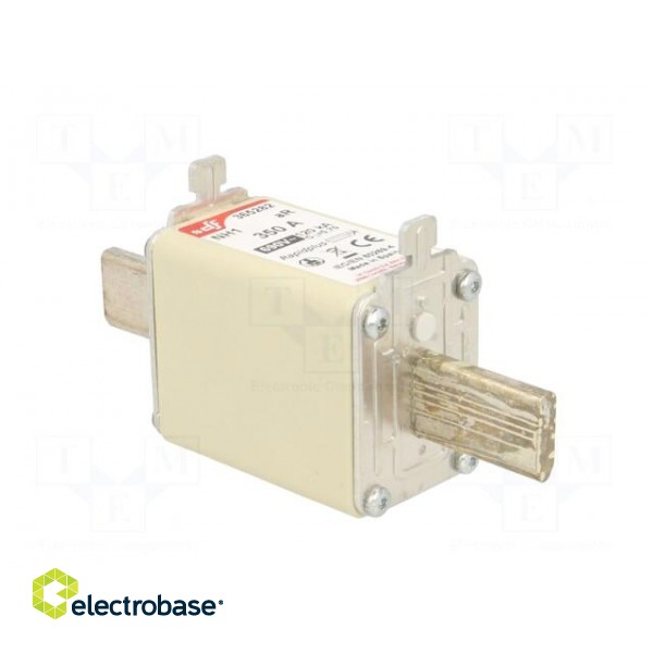 Fuse: fuse | aR | 350A | 690VAC | 550VDC | silver | NH1 image 4