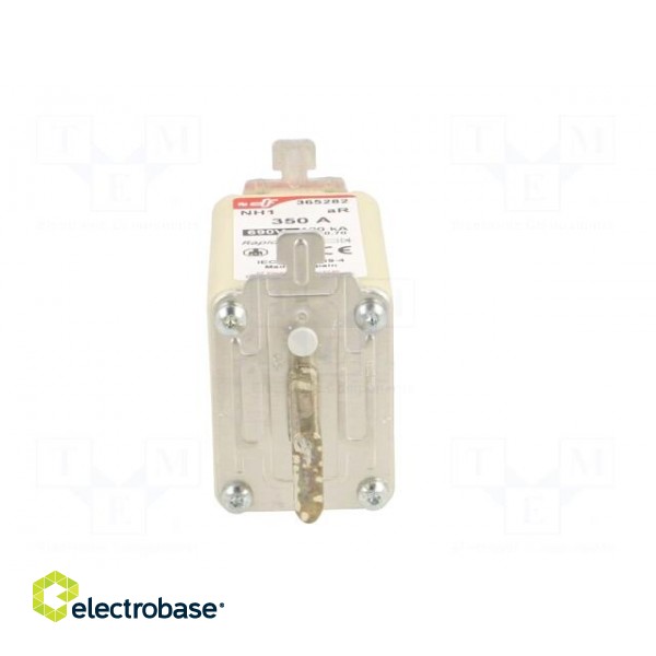 Fuse: fuse | aR | 350A | 690VAC | 550VDC | silver | NH1 image 5