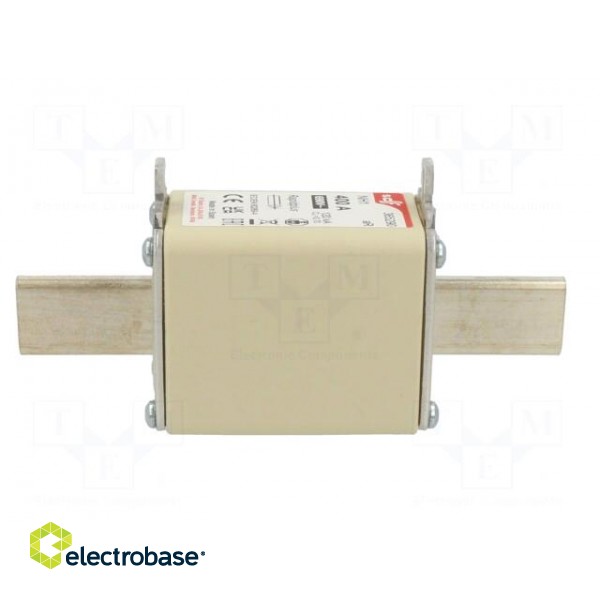 Fuse: fuse | aR | 400A | 690VAC | 550VDC | silver | NH1 image 3