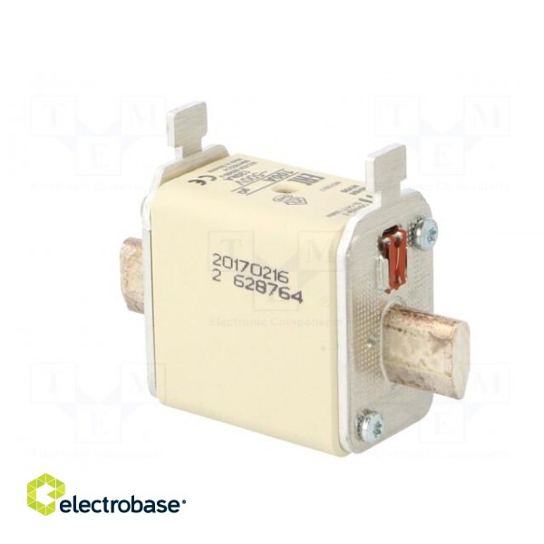 Fuse: fuse | gG | 100A | 500VAC | ceramic,industrial | NH00 | WT-NH image 4